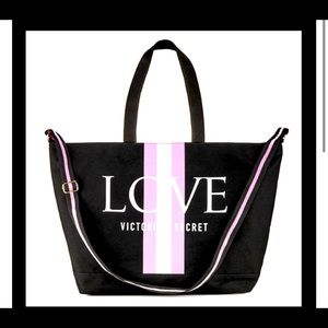 Victoria’s Secret‎ Love weekender canvas bag
